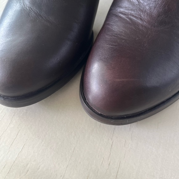 Gorgeous deep brown leather ankle boots by Hope Stockholm! Nearly new, size 7. - Picture 10 of 13
